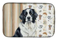 Load image into Gallery viewer, Landseer Newfoundland Coffee Bar Dish Drying Mat