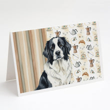Load image into Gallery viewer, Landseer Newfoundland Coffee Bar Greeting Cards Pack of 8