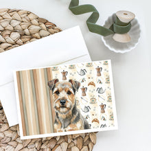 Load image into Gallery viewer, Grizzle and Tan Norfolk Terrier Coffee Bar Greeting Cards Pack of 8