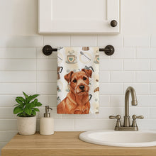 Load image into Gallery viewer, Red Norfolk Terrier Coffee Bar Kitchen Towel