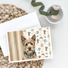 Load image into Gallery viewer, Norwich Terrier Coffee Bar Greeting Cards Pack of 8