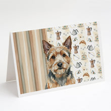Load image into Gallery viewer, Norwich Terrier Coffee Bar Greeting Cards Pack of 8