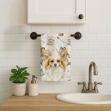 Load image into Gallery viewer, Lemon and White Papillon Coffee Bar Kitchen Towel