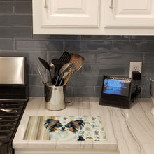 Load image into Gallery viewer, Tricoilor Papillon Coffee Bar Glass Cutting Board