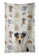 Load image into Gallery viewer, Parson Russell Terrier Coffee Bar Kitchen Towel