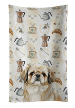 Load image into Gallery viewer, Fawn Pekingese Coffee Bar Kitchen Towel