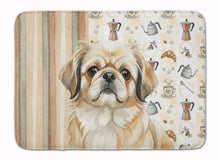 Load image into Gallery viewer, Fawn Pekingese Coffee Bar Memory Foam Kitchen Mat