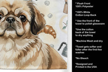 Load image into Gallery viewer, Sable Pekingese Coffee Bar Kitchen Towel