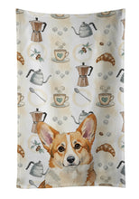 Load image into Gallery viewer, Corgi Coffee Bar Kitchen Towel