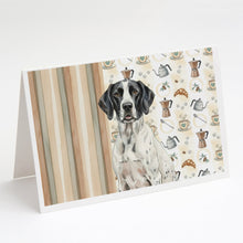 Load image into Gallery viewer, Black and White Pointer Coffee Bar Greeting Cards Pack of 8