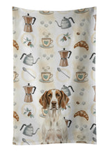 Load image into Gallery viewer, Liver and White Pointer Coffee Bar Kitchen Towel