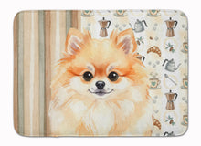 Load image into Gallery viewer, Pomeranian Coffee Bar Memory Foam Kitchen Mat