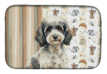 Load image into Gallery viewer, Toy Parti Poodle Coffee Bar Dish Drying Mat