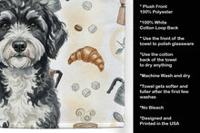 Load image into Gallery viewer, Portuguese Water Dog Coffee Bar Kitchen Towel