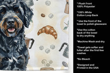 Load image into Gallery viewer, Black Portuguese Water Dog Coffee Bar Kitchen Towel