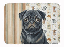 Load image into Gallery viewer, Black Pug Coffee Bar Memory Foam Kitchen Mat