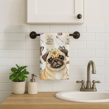 Load image into Gallery viewer, Fawn Pug Coffee Bar Kitchen Towel