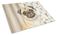 Load image into Gallery viewer, Fawn Pug Coffee Bar Glass Cutting Board