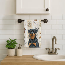 Load image into Gallery viewer, Rottweiler Coffee Bar Kitchen Towel