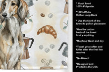 Load image into Gallery viewer, Grizzle Saluki Coffee Bar Kitchen Towel