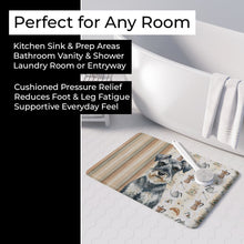 Load image into Gallery viewer, Schnauzer Coffee Bar Memory Foam Kitchen Mat