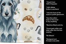 Load image into Gallery viewer, Blue-Gray Scottish Deerhound Coffee Bar Kitchen Towel
