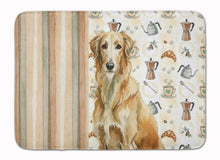 Load image into Gallery viewer, Wheaten Scottish Deerhound Coffee Bar Memory Foam Kitchen Mat