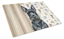 Load image into Gallery viewer, Scottish Terrier Coffee Bar Glass Cutting Board