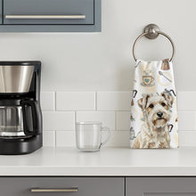 Load image into Gallery viewer, Sealyham Terrier Coffee Bar Kitchen Towel