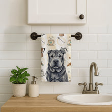 Load image into Gallery viewer, Black Shar Pei Coffee Bar Kitchen Towel
