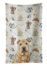 Load image into Gallery viewer, Red Shar Pei Coffee Bar Kitchen Towel