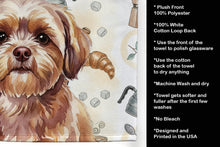 Load image into Gallery viewer, Liver Shih Tzu Coffee Bar Kitchen Towel