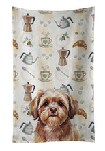 Load image into Gallery viewer, Liver Shih Tzu Coffee Bar Kitchen Towel