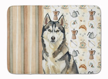 Load image into Gallery viewer, Agouti Siberian Husky Coffee Bar Memory Foam Kitchen Mat