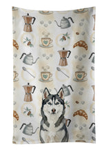 Load image into Gallery viewer, Siberian Husky Coffee Bar Kitchen Towel