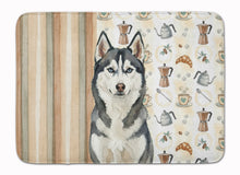 Load image into Gallery viewer, Siberian Husky Coffee Bar Memory Foam Kitchen Mat