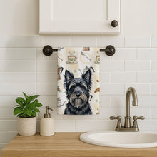 Load image into Gallery viewer, Black Skye Terrier Coffee Bar Kitchen Towel