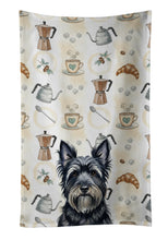 Load image into Gallery viewer, Black Skye Terrier Coffee Bar Kitchen Towel
