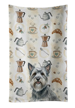 Load image into Gallery viewer, Gray Skye Terrier Coffee Bar Kitchen Towel