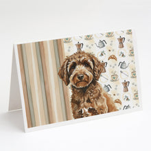 Load image into Gallery viewer, Spanish Water Dog Coffee Bar Greeting Cards Pack of 8