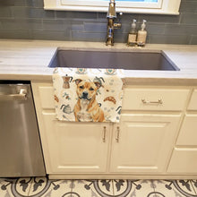 Load image into Gallery viewer, Fawn Staffordshire Bull Terrier Coffee Bar Kitchen Towel
