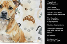 Load image into Gallery viewer, Fawn Staffordshire Bull Terrier Coffee Bar Kitchen Towel