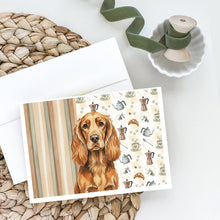 Load image into Gallery viewer, Sussex Spaniel Coffee Bar Greeting Cards Pack of 8