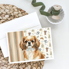 Load image into Gallery viewer, Tibetan Spaniel Coffee Bar Greeting Cards Pack of 8