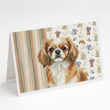 Load image into Gallery viewer, Tibetan Spaniel Coffee Bar Greeting Cards Pack of 8