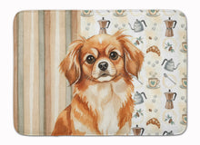 Load image into Gallery viewer, Red Tibetan Spaniel Coffee Bar Memory Foam Kitchen Mat