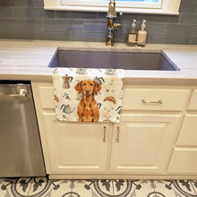 Load image into Gallery viewer, Vizsla Coffee Bar Kitchen Towel