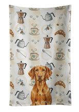 Load image into Gallery viewer, Vizsla Coffee Bar Kitchen Towel