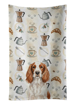 Load image into Gallery viewer, Welsh Springer Spaniel Coffee Bar Kitchen Towel