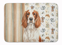 Load image into Gallery viewer, Welsh Springer Spaniel Coffee Bar Memory Foam Kitchen Mat